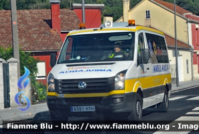 Volkswagen Crafter I serie restyle
España - Spagna
AmbuIbérica Santiago de Compostela 
Parole chiave: Ambulanza Volkswagen Crafter_Iserie_restyle