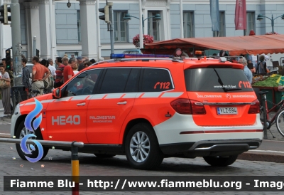 Mercedes-Benz Classe GL
Suomi Finland - Finlandia
 Helsingin Pelastuslaitos - Servizi di Emergenza Citta di Helsinki
Parole chiave: Mercedes-Benz Classe_GL