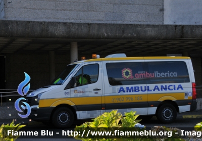 Volkswagen Crafter I serie restyle
España - Spagna
AmbuIbérica Santiago de Compostela 
Parole chiave: Ambulanza Volkswagen Crafter_Iserie_restyle