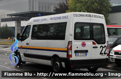 Renault Master IV serie
Regione Liguria
Protezione Civile
Colonna Mobile 22
Parole chiave: Reas_2013 Liguria Protezione_civile Renault Master_IVserie