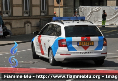 Skoda Octavia Wagon IV serie
Grand-Duché de Luxembourg - Großherzogtum Luxemburg - Grousherzogdem Lëtzebuerg - Lussemburgo 
Police
