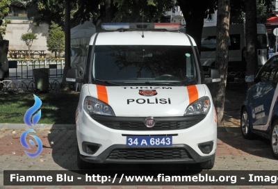 Fiat Doblò IV serie
Türkiye Cumhuriyeti - Turchia
Polis - Polizia
Tourism Police
