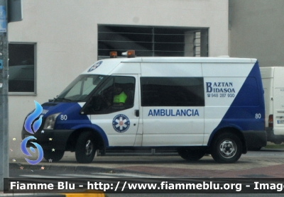 Ford Transit VII serie
España - Spagna
Ambulancias Bazdan Bidasoa Pamplona 
Parole chiave: Ambulanza Ford Transit_VIIserie