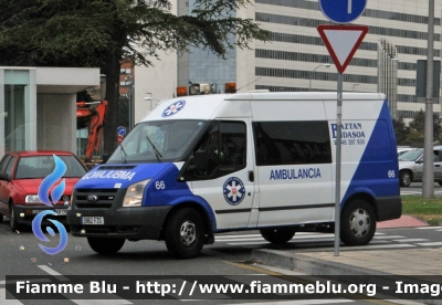 Ford Transit VII serie
España - Spagna
Ambulancias Bazdan Bidasoa Pamplona 
Parole chiave: Ambulanza Ford Transit_VIIserie