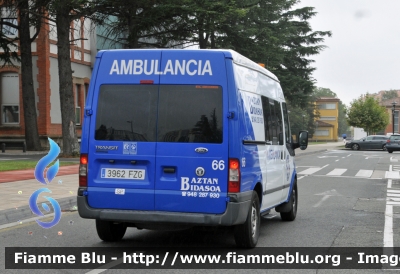 Ford Transit VII serie
España - Spagna
Ambulancias Bazdan Bidasoa Pamplona 
Parole chiave: Ambulanza Ford Transit_VIIserie