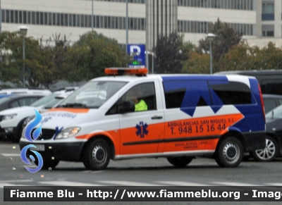 Mercedes-Benz Vito II serie
España - Spagna
Ambulancias San Miguel Pamplona 
Parole chiave: Ambulanza Mercedes-Benz Vito_IIserie