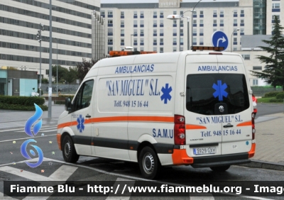 Volkswagen Crafter I serie
España - Spagna
Ambulancias San Miguel Pamplona 
Parole chiave: Ambulanza Volkswagen Crafter_Iserie