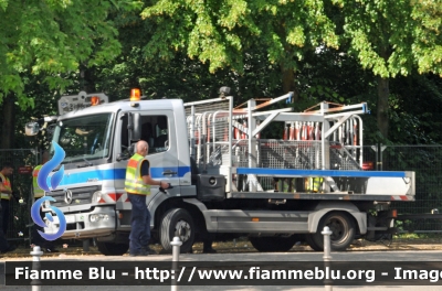 Mercedes-Benz Atego III serie
Bundesrepublik Deutschland - Germania
Landespolizei Freie Stadt Berlin-
Polizia territoriale Città di Berlino
