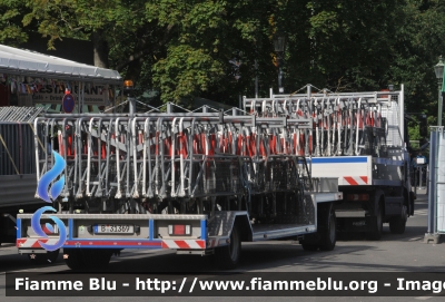 Mercedes-Benz Atego III serie
Bundesrepublik Deutschland - Germania
Landespolizei Freie Stadt Berlin-
Polizia territoriale Città di Berlino
