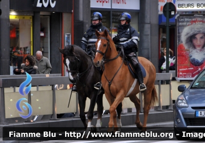 Pattuglia a Cavallo
Koninkrijk België - Royaume de Belgique - Königreich Belgien - Belgio
Police Fédérale 
