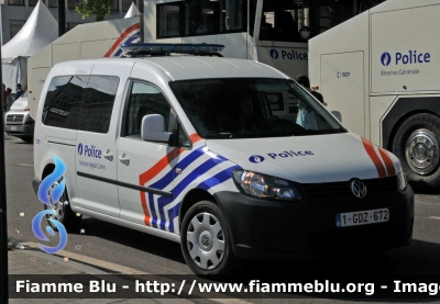 Volkswagen Caddy
Koninkrijk België - Royaume de Belgique - Königreich Belgien - Belgio
Police Fédérale K9
