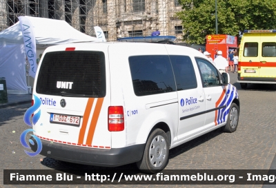 Volkswagen Caddy
Koninkrijk België - Royaume de Belgique - Königreich Belgien - Belgio
Police Fédérale K9
