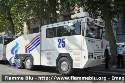 Man TGA 33.390 6x6
Koninkrijk België - Royaume de Belgique - Königreich Belgien - Belgio
Police Fédérale Alghemene Reserve
Idrante WaWe 9000 allestimento Ziegler
