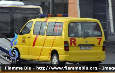 Toyota Hiace
Koninkrijk België - Royaume de Belgique - Königreich Belgien - Belgio
Charleroi Airport Fire Dpt
Parole chiave: Toyota Hiace