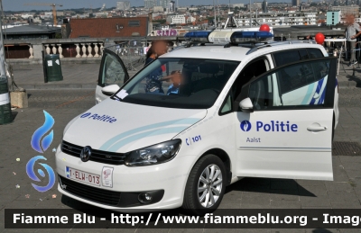 Volkswagen Touran II serie
Koninkrijk België - Royaume de Belgique - Königreich Belgien - Belgio
Police Locale Alost - Aalst
