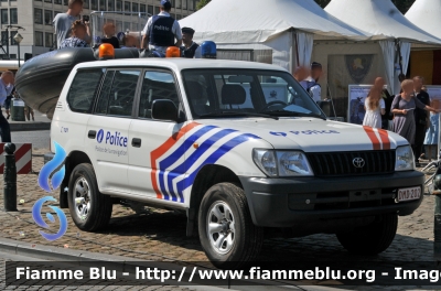 Toyota Land Cruizer
Koninkrijk België - Royaume de Belgique - Königreich Belgien - Belgio
Police Fédérale
Police de la Navigation
