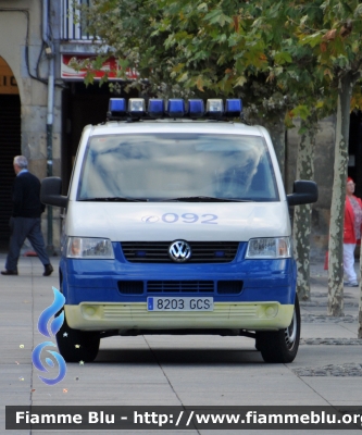 Volkswagen Transporter T5
España - Spagna
Policia Local - Udaltzangoa Pamplona 
Parole chiave: Volkswagen Transporter_T5