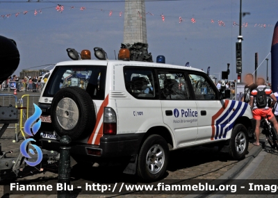 Toyota Land Cruizer
Koninkrijk België - Royaume de Belgique - Königreich Belgien - Belgio
Police Fédérale
Police de la Navigation
