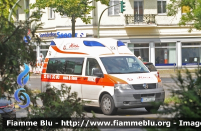 Volkswagen Transporter T5
Bundesrepublik Deutschland - Germany - Germania
Hinz Ambulance
Parole chiave: Ambulance Ambulanza