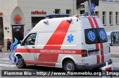 Volkswagen Transporter T5 
Lietuvos Respublika - Repubblica di Lituania
 Greitoji Medicinos Pagalba - Servizio Ambulanze Pubblico
Parole chiave: Volkswagen Transporter_T5 Ambulanza