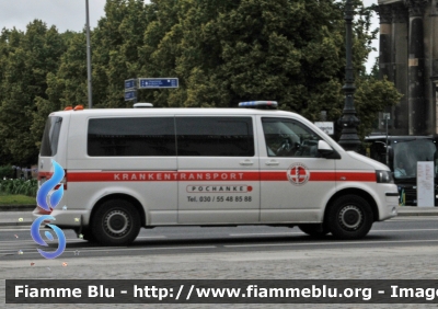 Volkswagen Transporter T6
Bundesrepublik Deutschland - Germania
Krankentrasport Pochanke
Parole chiave: Ambulance Ambulanza