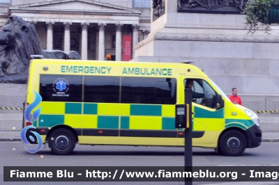 Renault Master V serie 
Great Britain - Gran Bretagna
British Emergency Ambulance Response Service 
