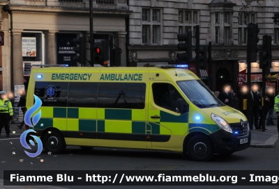 Renault Master IV serie 
Great Britain - Gran Bretagna
British Emergency Ambulance Response Service 
