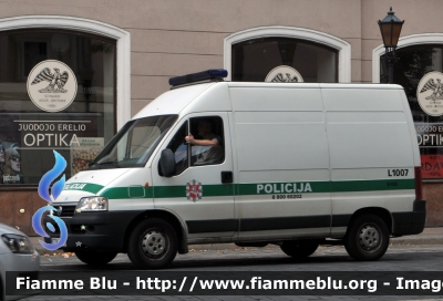 Fiat Ducato III serie
Lietuvos Respublika - Repubblica di Lituania
 Lietuvos Policija - Polizia
Parole chiave: Fiat Ducato_IIIserie