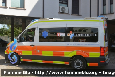 Volkswagen Crafter II serie
Lariosoccorso Erba CO
Parole chiave: Lombardia (CO) Ambulanza Volkswagen Crafter_IIserie