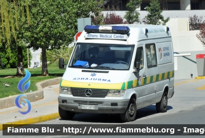 Mercedes-Benz Sprinter I serie 
Ελληνική Δημοκρατία - Grecia
Athens Medical Center
Parole chiave: Ambulanza Mercedes-Benz Sprinter_Iserie