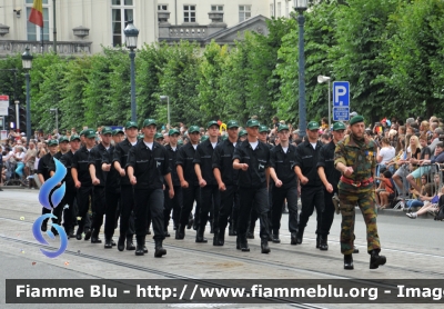 Uniforme
Koninkrijk België - Royaume de Belgique - Königreich Belgien - Belgio
La Defence - Defecie - Armata Belga
Cadetti componente terrestre
