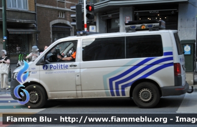 Volkswagen Transporter T6
Koninkrijk België - Royaume de Belgique - Königreich Belgien - Belgio
Police Locale Bruxelles Capitale Ixelles - Brussel Hoofdstad Elsene
