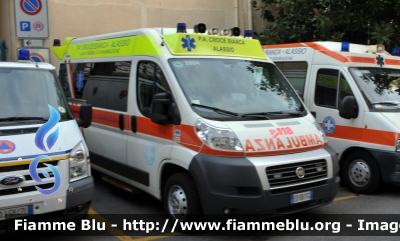 Fiat Ducato X250
Pubblica Assistenza Croce Bianca Alassio SV
Allestita AVS
Parole chiave: Liguria (SV) Ambulanza Fiat Ducato_X250