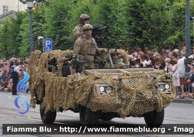 Jankel Fox RRV
Koninkrijk België - Royaume de Belgique - Königreich Belgien - Belgio
La Defence - Defecie - Armata Belga
