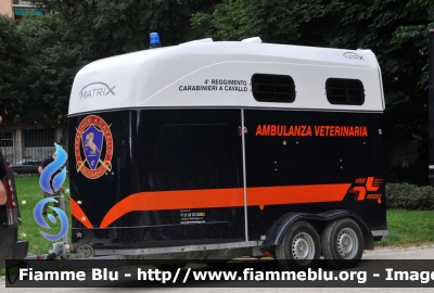 Carrello Trailer Thiel Matrix 
Carabinieri
 4° Reggimento a Cavallo 
 Ambulanza Veterinaria
 Allestimento Thiel
 Rimorchio CC BY741
