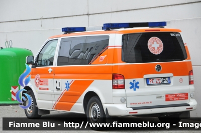 Volkswagen Transporter T5
Croce Bianca - Sezione Bolzano
Weisses Kreuz - Sektion Bozen
Automedica - NEF 
WK 449
PC ZS0FN
Parole chiave: Civil_Protect_2013 Trentino_alto_adige (BZ) Ambulanza PCZS0FN Volkswagen Transporter_T5