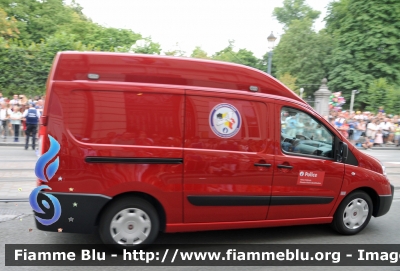 Fiat Scudo III serie
Koninkrijk België - Royaume de Belgique - Königreich Belgien - Belgio
Police Fédérale
DVI Disaster Victim Identification
