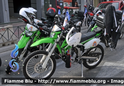 Kavasaki KLX250
Ελληνική Δημοκρατία - Hellenic Republic - Grecia
Πυροσβεστικού Σώματος - Vigili del Fuoco
ΠΣ 84
Parole chiave: Kavasaki KLX250