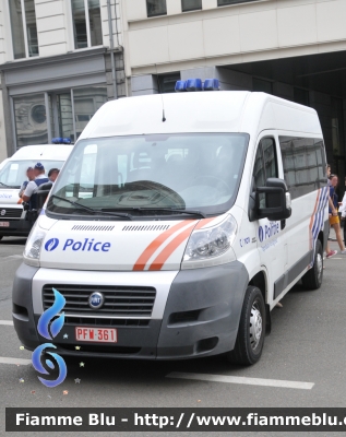 Fiat Ducato X250
Koninkrijk België - Royaume de Belgique - Königreich Belgien - Belgio
Police Fédérale
