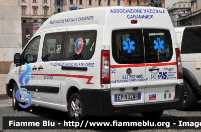 Fiat Scudo III serie 
Associazione Nazionale Carabinieri
 1° Valle del Chiese
 Postazione Carpenedolo BS
Parole chiave: Lombardia (BS) Automedica Fiat Scudo_IIIserie 130_ANC