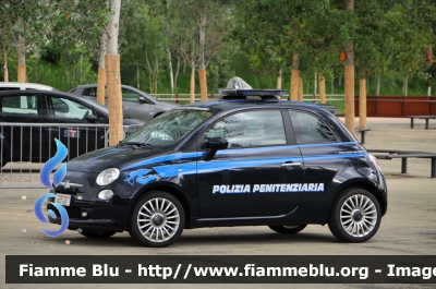 Fiat Nuova 500 1.3 MTJ 16V
Polizia Penitenziaria
 POLIZIA PENITENZIARIA 947AE
