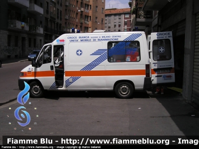 Fiat Ducato II serie
Croce Bianca Milano Sez. Centro 
M 6
Parole chiave: Fiat Ducato II serie Croce Bianca Milano Sez. Centro Ambulanza Lombardia MI