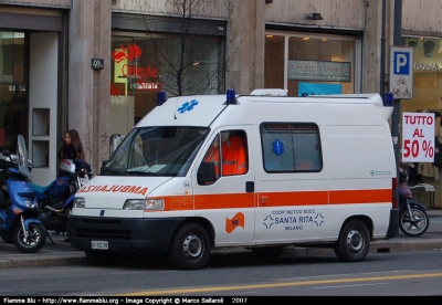 Fiat Ducato II serie 
Croce Santa Rita Milano
M 94
Parole chiave: Fiat Ducato II serie Ambulanza Croce Santa Rita Milano Lombardia