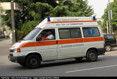 Volkswagen Transporter T4
As. Vol. La Samaritana Milano
Parole chiave: Volkswagen Transporter_T4 Samaritana Milano Lombardia (MI) Ambulanza