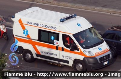 Fiat Ducato X250
As. Vol. La Samaritana Milano
 M 36
Parole chiave: Lombardia (MI) Ambulanza Fiat Ducato_X250