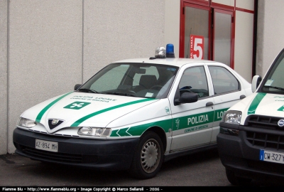 Alfa Romeo 146 I serie
Polizia Locale
Brescia
Parole chiave: Alfa-Romeo 146_Iserie Reas_2006