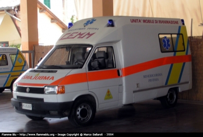 Vokswagen Transporter T4
Misericordia di Pistoia
Parole chiave: Toscana PT Ambulanza