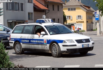 Volkswagen Passat Variant V Serie
Polizia Municipale - Stadtpolizei
Brunico - Bruneck (BZ)
Parole chiave: Volkswagen Passat_Variant_Vserie PM Brunico