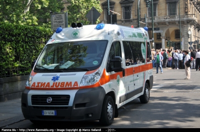 Fiat Ducato X250
Pubblica Assistenza Croce Verde Torino
M 227
Parole chiave: Piemonte (TO) Ambulanza Adunata_Alpini_2011 Fiat Ducato_X250