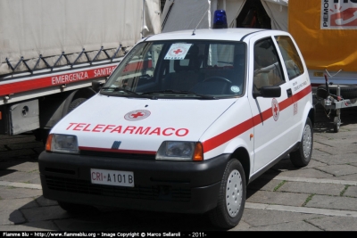 Fiat Cinquecento
Croce Rossa Italiana
Comitato Locale di Pino Torinese
Servizio Telefarmaco 
TO-10-10-41
CRI A101B
Parole chiave: Piemonte (TO) Automedica Adunata_Alpini_2011 Fiat_Cinquecento CRIA101B